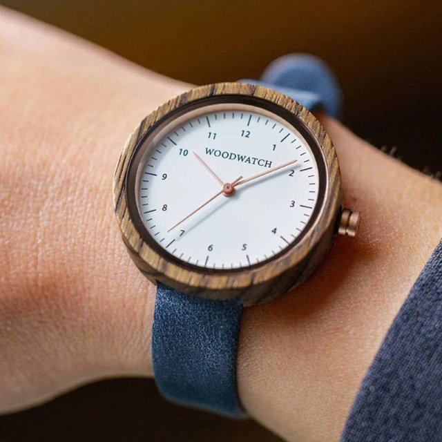 Drewniany zegarek WoodWatch Oslo Navy