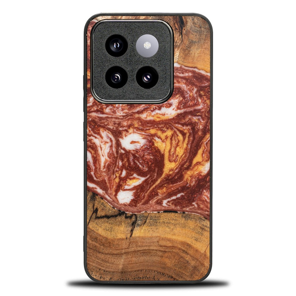Etui Bewood Unique do Xiaomi 14T - Planets - Mars