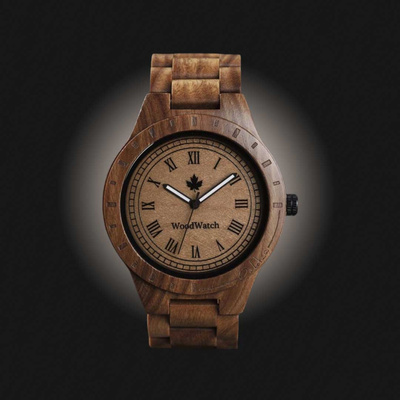 Drewniany zegarek WoodWatch Oaklee Sandal