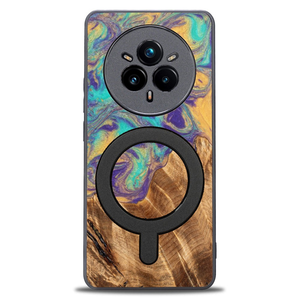 Etui Bewood Unique do Realme 14 Pro Plus 5G - Planets - Merkury z MagSafe