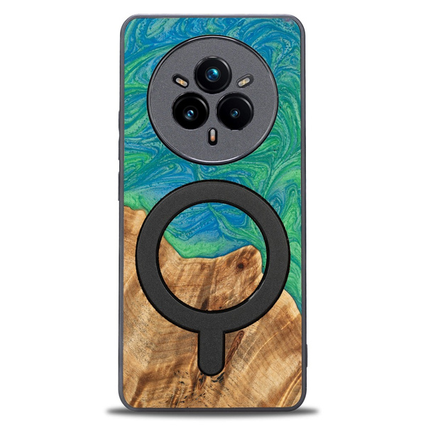 Etui Bewood Unique do Realme 14 Pro Plus 5G - Neons - Tokyo z MagSafe