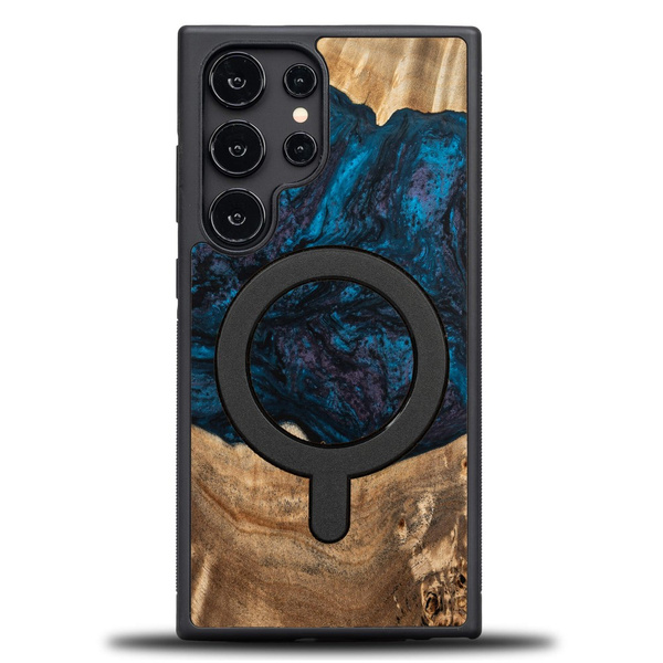 Etui Bewood Unique do Samsung Galaxy S25 Ultra - Planets - Neptun z MagSafe