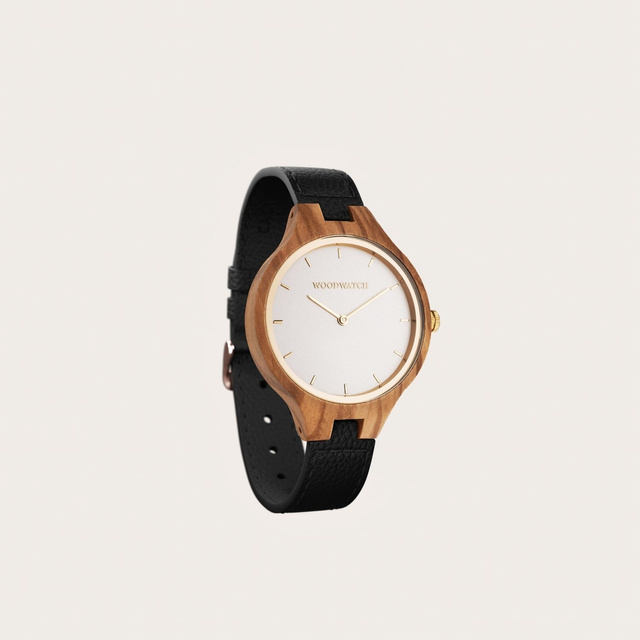 Drewniany zegarek WoodWatch Nordic Sun - Black Cactus