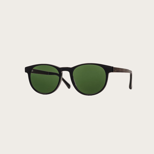 Drewniane okulary przeciwsłoneczne ELLIPSE Black Camo