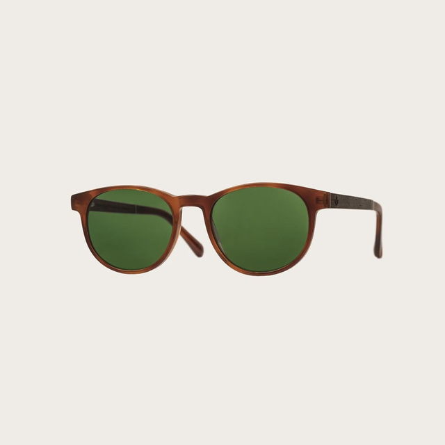 Drewniane okulary przeciwsłoneczne ELLIPSE Classic Havanas Camo