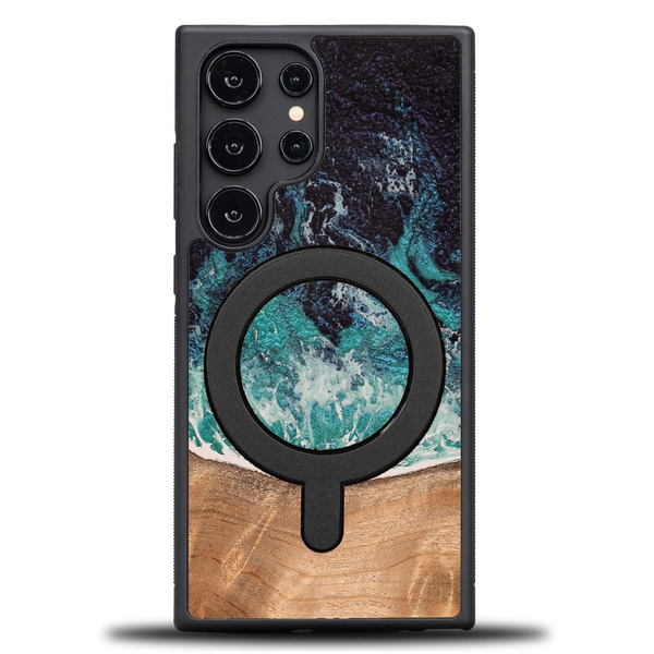 Etui Bewood Unique do Samsung Galaxy S24 Ultra - Dream Island z MagSafe