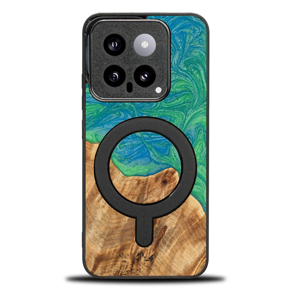 Etui Bewood Unique na Xiaomi 14 Pro - Neons - Tokyo z MagSafe