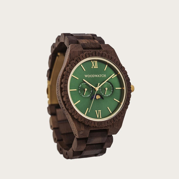 Drewniany zegarek WoodWatch Emerald Jungle