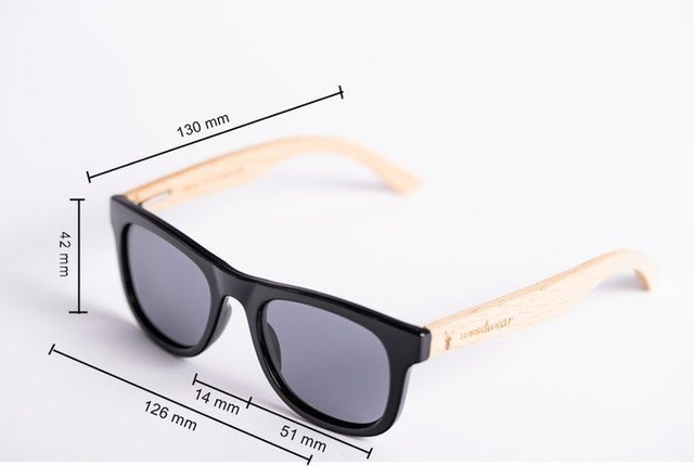 Drewniane okulary Pinto Kids
