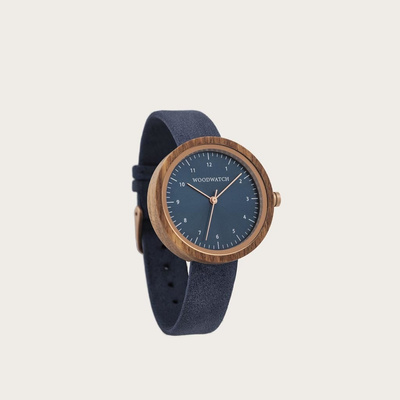 Drewniany zegarek WoodWatch Malmo Navy