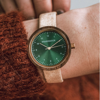 Drewniany zegarek WoodWatch Bergen Beige