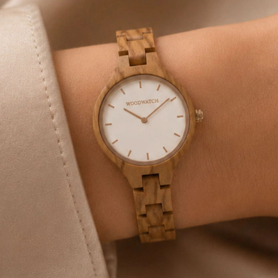 Drewniany zegarek WoodWatch Nordic Rose