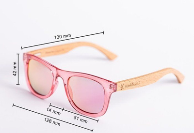 Drewniane okulary Rosario Kids