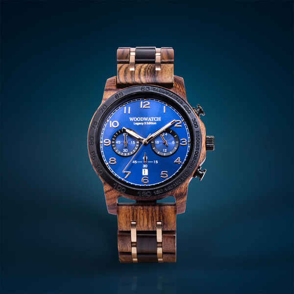 Drewniany zegarek WoodWatch Legacy X Edition Ocean