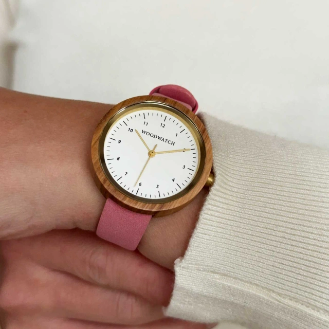 Drewniany zegarek WoodWatch Copenhagen Blush