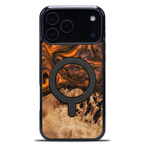 Etui Bewood Unique do iPhone 18 Pro Max - Orange z MagSafe