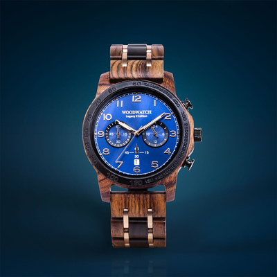 Drewniany zegarek WoodWatch Legacy X Edition Ocean