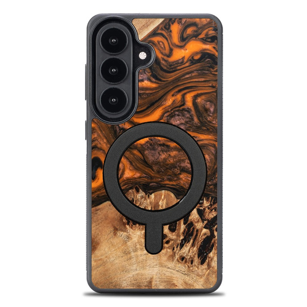 Etui Bewood Unique do Samsung Galaxy S26 Plus - Orange z MagSafe