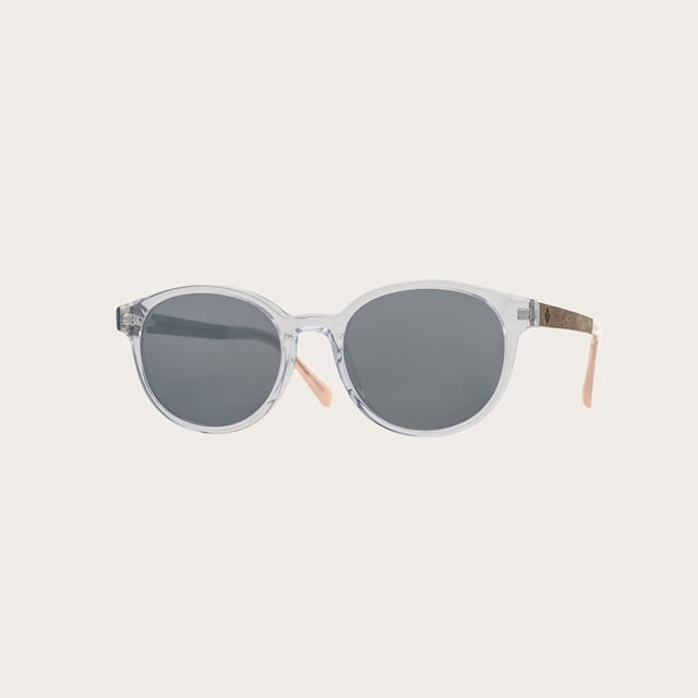 Drewniane okulary przeciwsłoneczne SOHO Clear Smoke