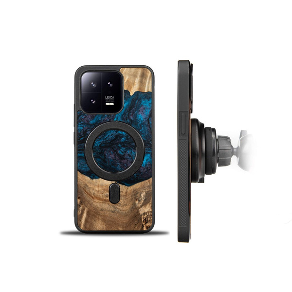 Etui Bewood Unique - Xiaomi 13 - Planets - Neptun z MagSafe