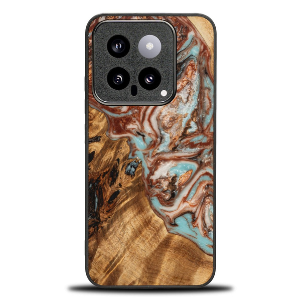 Etui Bewood Unique na Xiaomi 14 - Planets - Jowisz