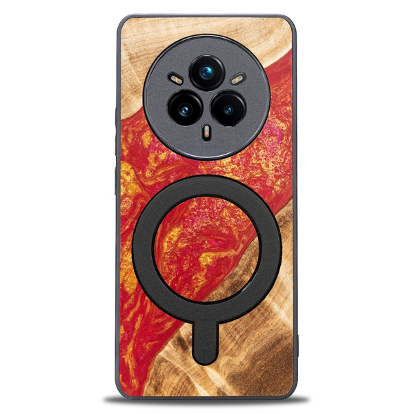 Etui Bewood Unique do Realme 14 Pro 5G - Neons - Paris z MagSafe