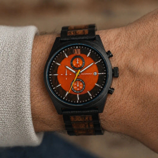 Drewniany zegarek WoodWatch Phoenix