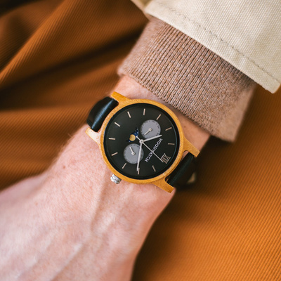 Drewniany zegarek WoodWatch Maverick Jet