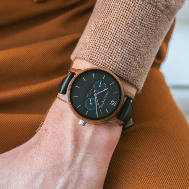 Drewniany zegarek WoodWatch Mariner Jet