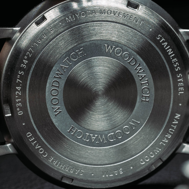 Drewniany zegarek WoodWatch Leadwood Green