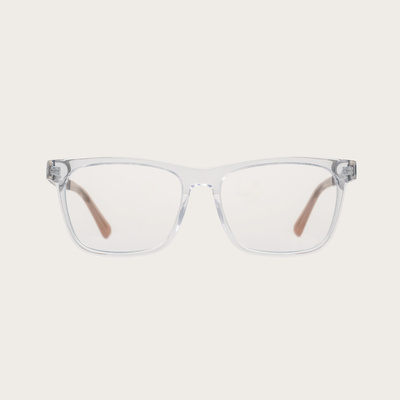 Drewniane okulary BROOKLYN Clear