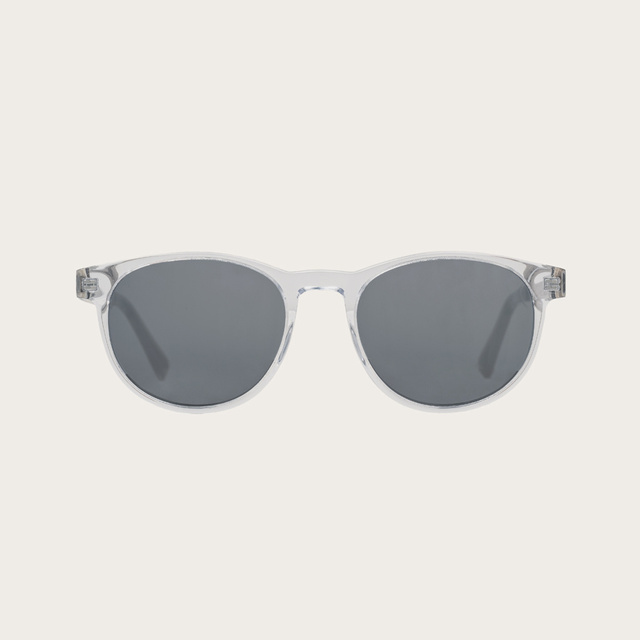 Drewniane okulary przeciwsłoneczne ELLIPSE Clear Smoke