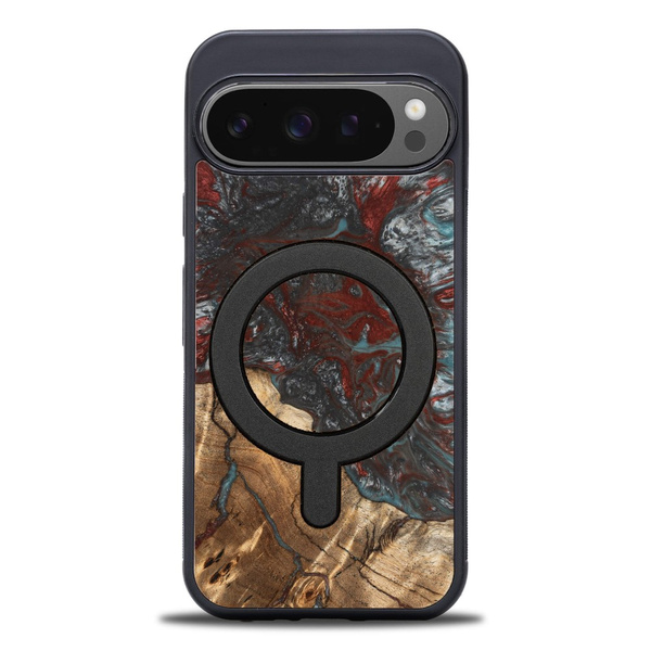 Etui Bewood Unique do Google Pixel 9/9 Pro - Planets - Pluton z MagSafe