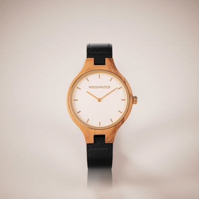 Drewniany zegarek WoodWatch Nordic Sun - Black Cactus