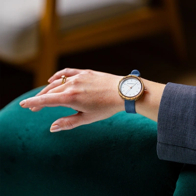 Drewniany zegarek WoodWatch Oslo Navy