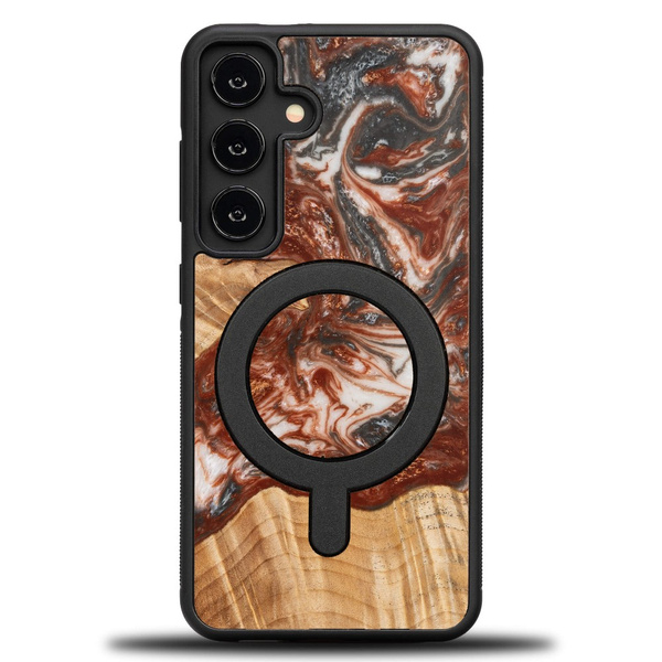Etui Bewood Unique do Samsung Galaxy S25 - Planets - Wenus z MagSafe