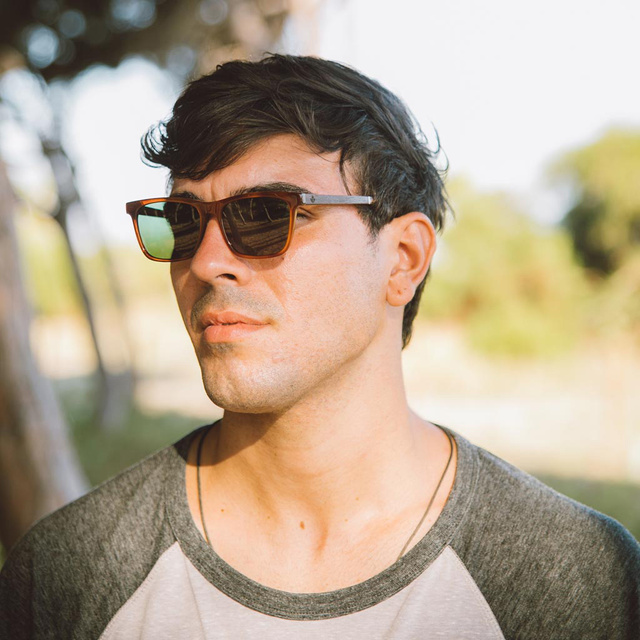 Drewniane okulary przeciwsłoneczne BROOKLYN Classic Havanas Camo