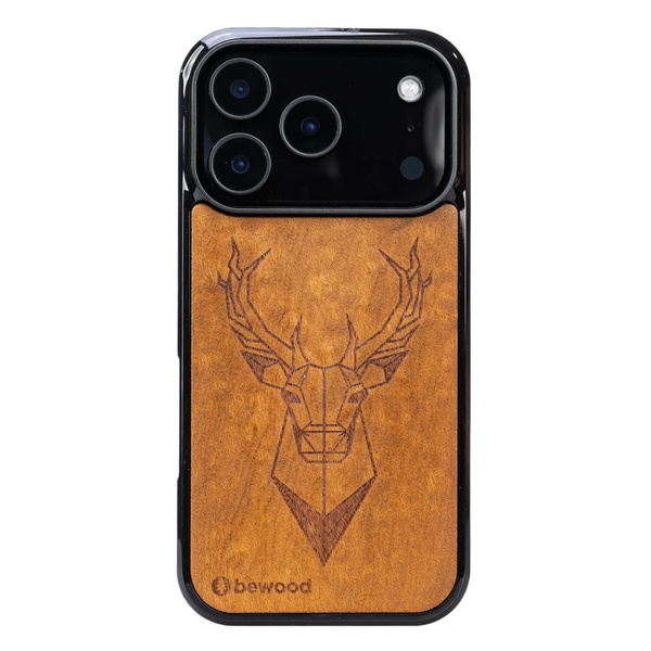 Drewniane Etui Bewood do iPhone 18 Pro JELEŃ IMBUIA
