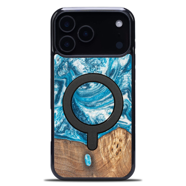 Etui Bewood Unique do iPhone 17 Pro Max - Planets - Uran z MagSafe