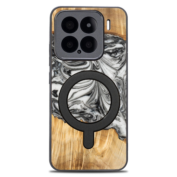 Etui Bewood Unique do Xiaomi 15 - 4 Żywioły - Ziemia z MagSafe