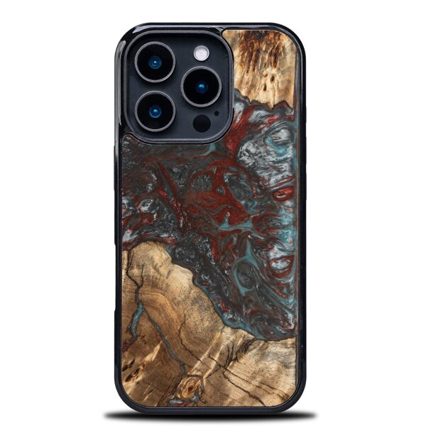 Etui Bewood Unique do iPhone 16 Pro/Pro Max - Planets - Pluton