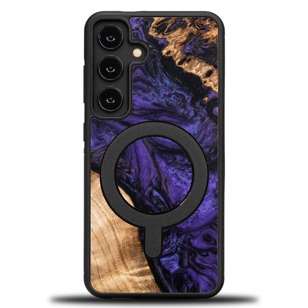 Etui Bewood Unique do Samsung Galaxy S25 FE 5G - Violet z MagSafe