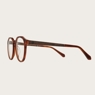 Drewniane okulary REVELER Classic Havanas