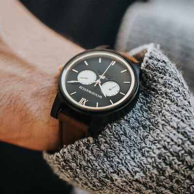 Drewniany zegarek WoodWatch Rogue Pecan