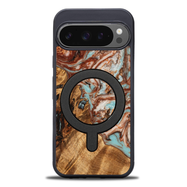 Etui Bewood Unique do Google Pixel 9/9 Pro - Planets - Jowisz z MagSafe
