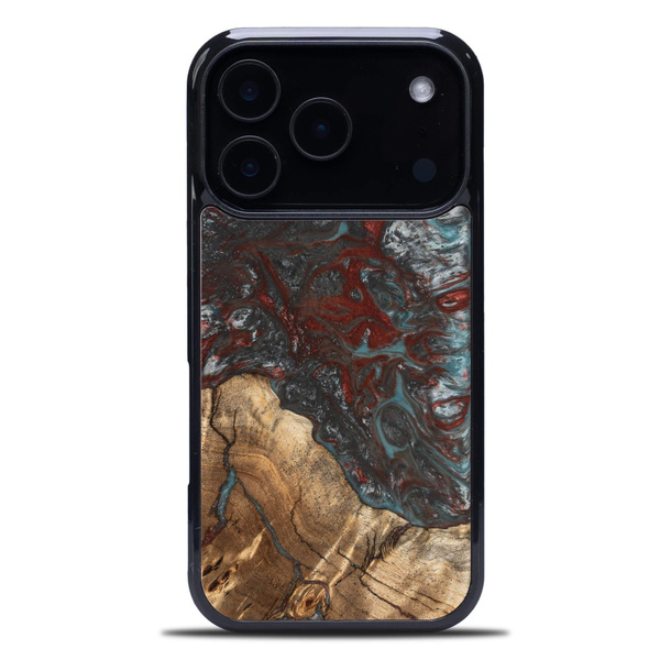 Etui Bewood Unique do iPhone 18 Pro - Planets - Pluton