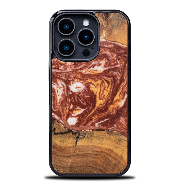 Etui Bewood Unique do iPhone 16 Pro/Pro Max - Planets - Mars