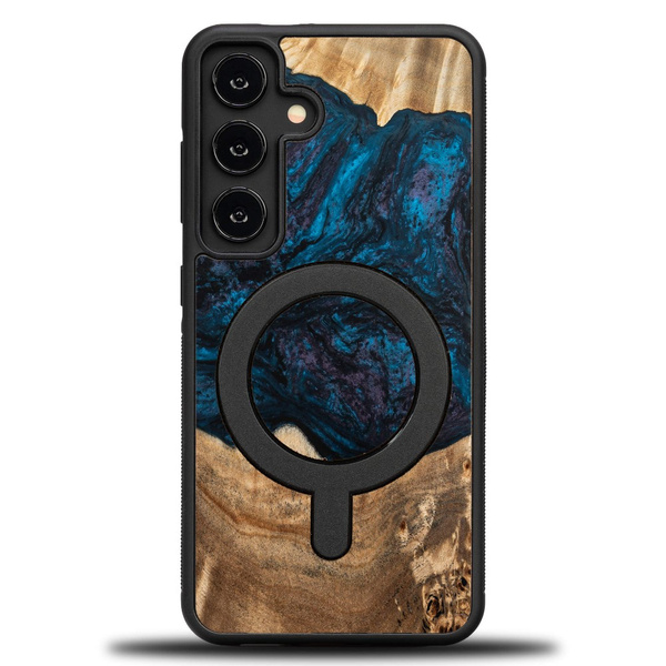 Etui Bewood Unique do Samsung Galaxy S25 - Planets - Neptun z MagSafe
