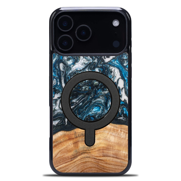 Etui Bewood Unique do iPhone 18 Pro Max - Planets - Ziemia z MagSafe