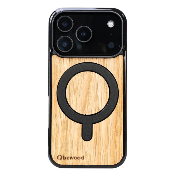 Drewniane Etui Bewood do iPhone 18 Pro  DĄB z MagSafe